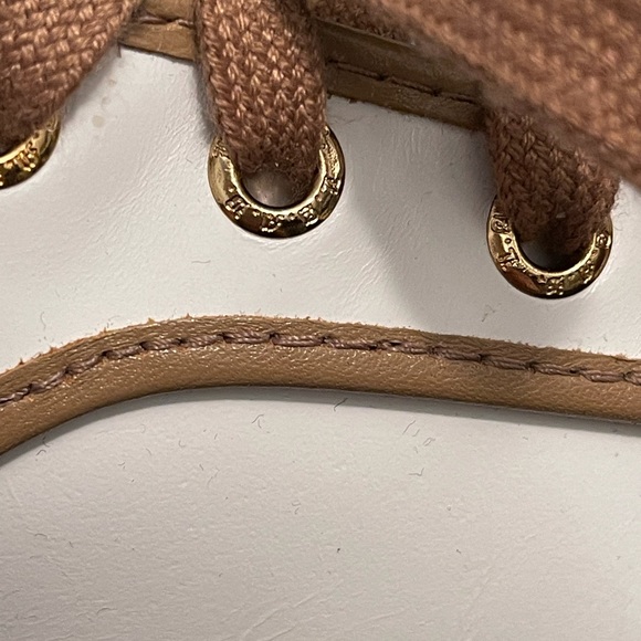 L.A.M.B. 9 WORN 2X white tan walking sneakers gwen - Picture 8 of 10